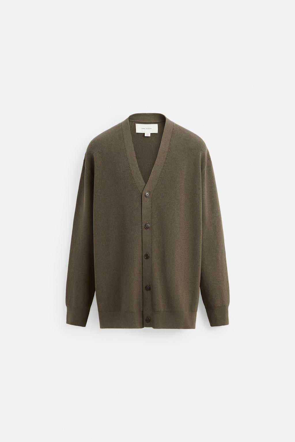 COTTON BLEND CARDIGAN - Zara фото 8