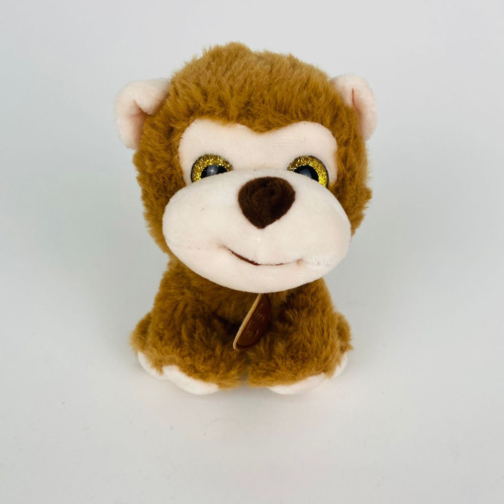 Мягкая игрушка Обезьянка с подвеской I love you 15 см в ассортименте - Storyland фото 2