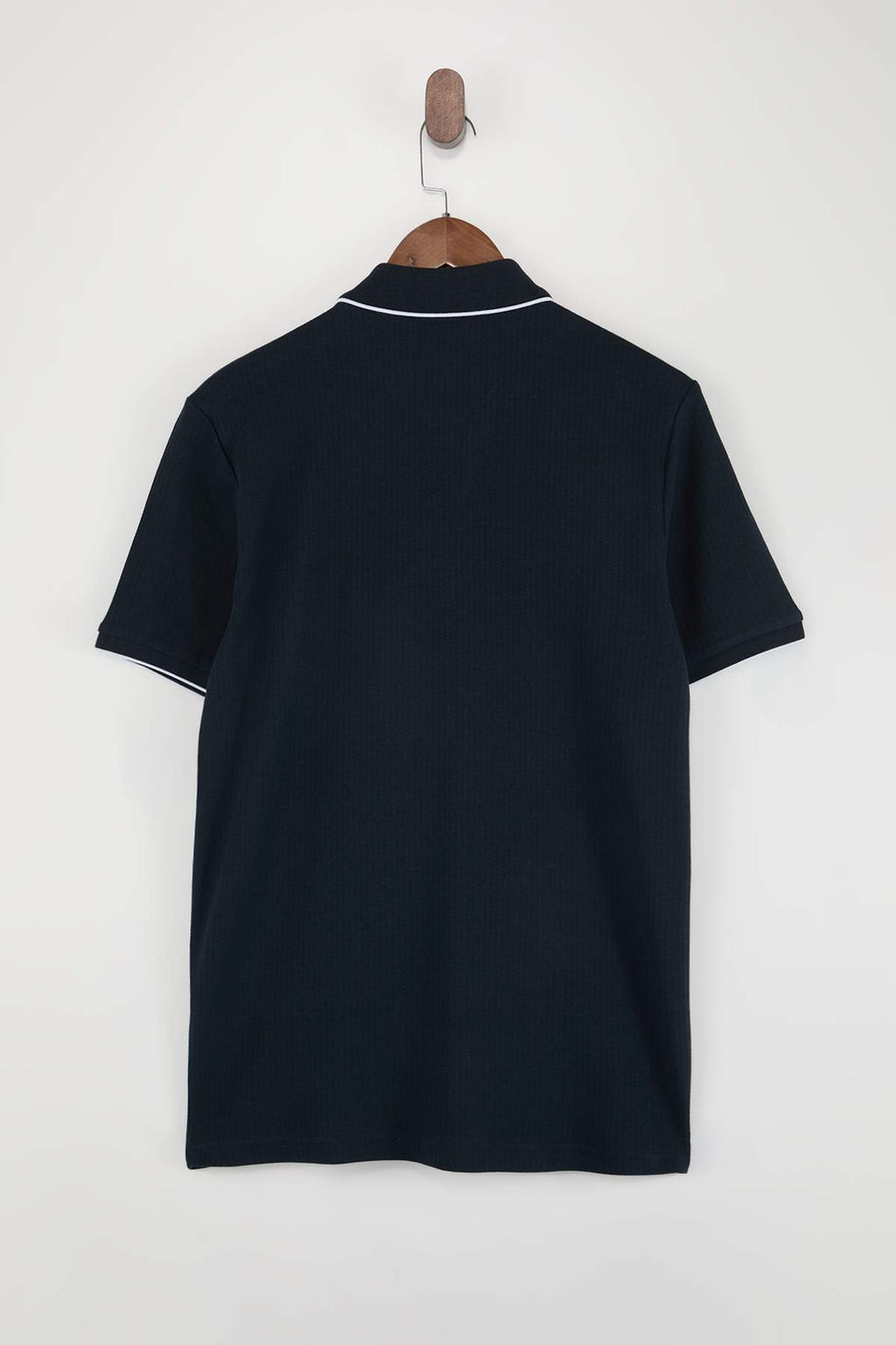 Lacivert Regular Polo Yaka Duz Polo Yaka T-shirt TMNSS26PO00020 - Trendyolmilla фото 3