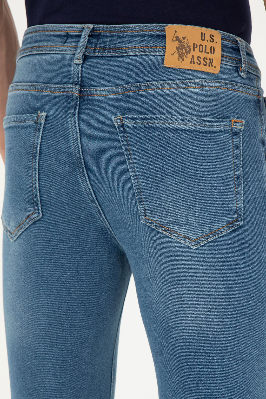 Erkek Mavi Jean Pantolon