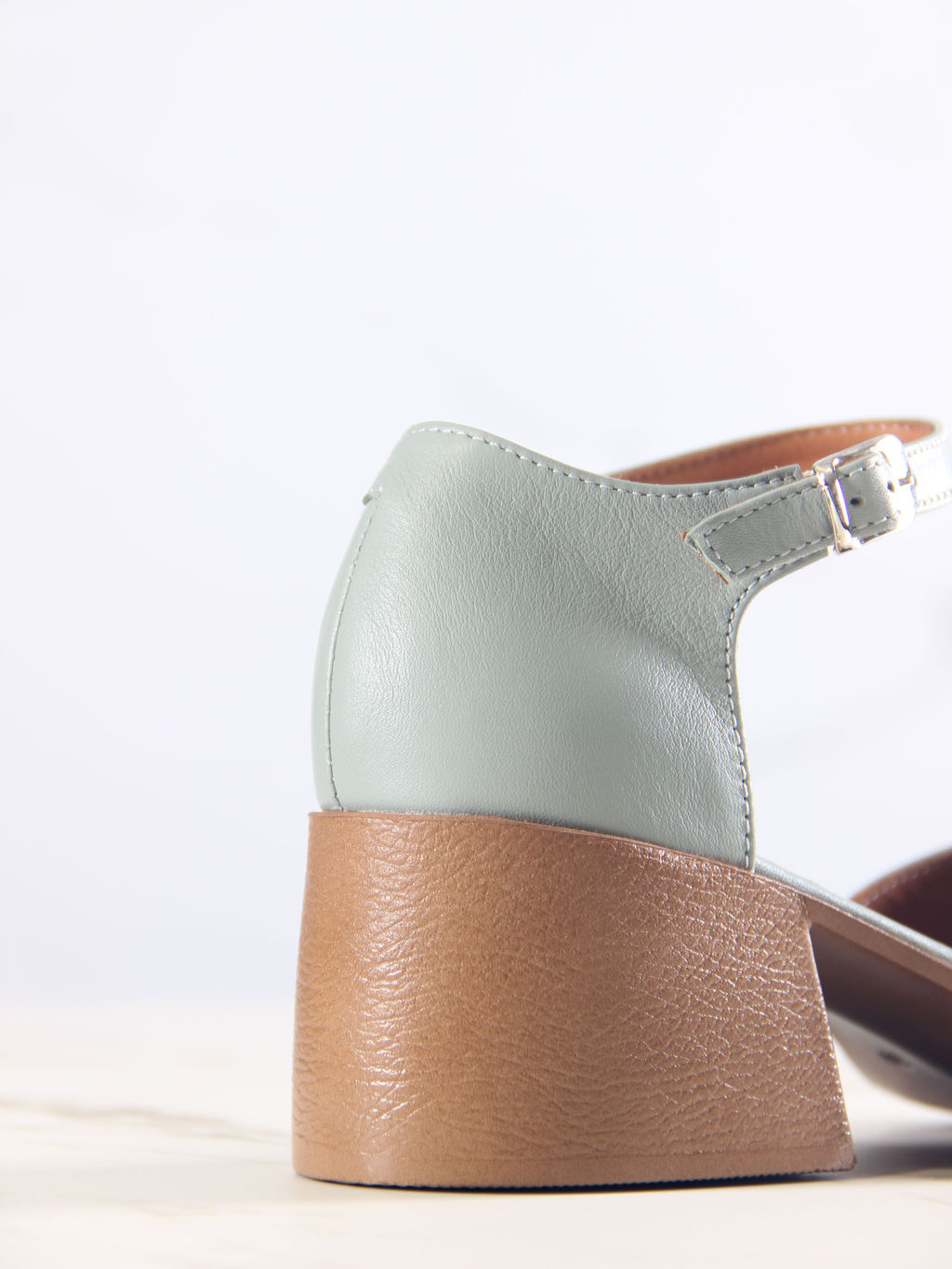 Босоножки 5032.23663be.Авокадо лион +коричневый - Edart фото 10