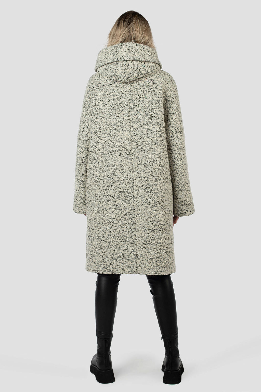 01-12041 Пальто женское демисезонное - El podio фото 5