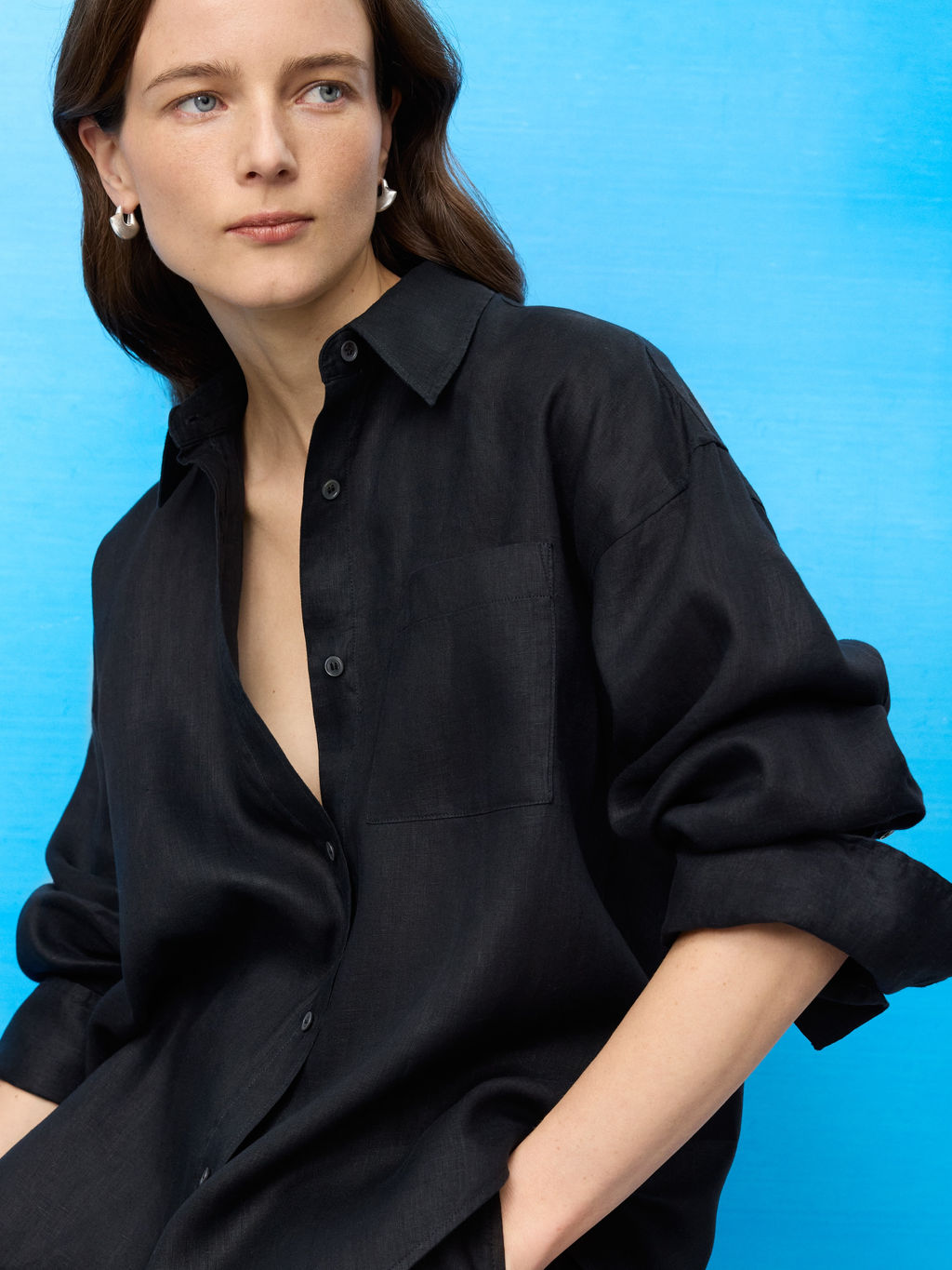 Camisa de lino - H&m фото 7