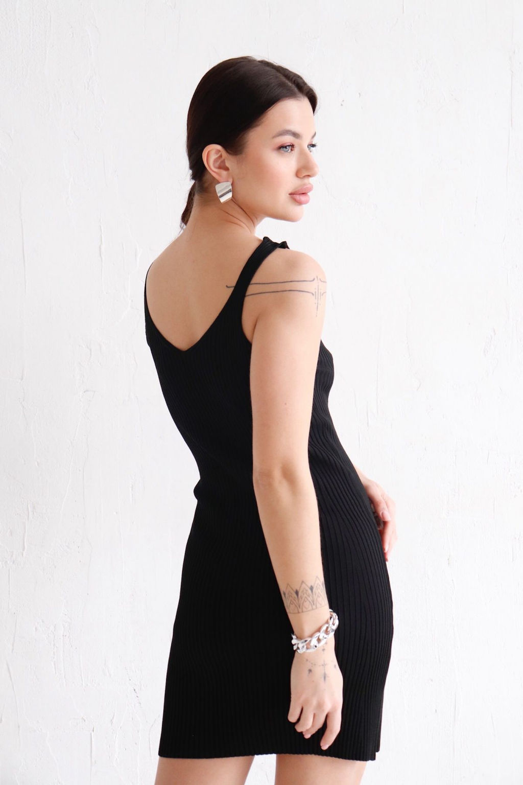 11429 Мини-платье чёрное - Martichelli фото 7