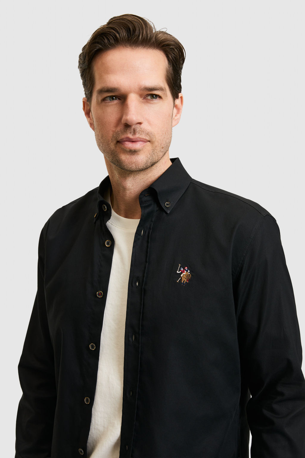 Erkek Siyah Uzun Kollu Basic G_mlek - U.s. polo assn фото 2