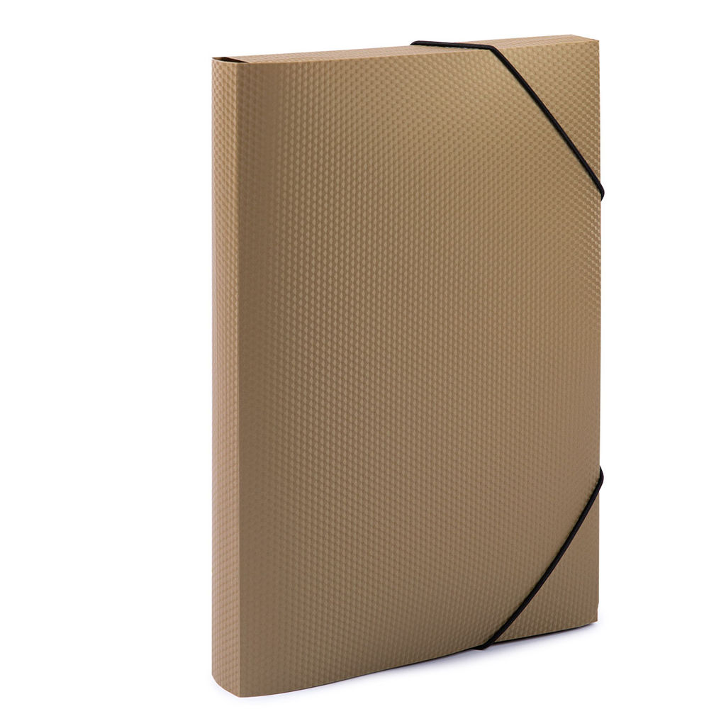 Expert Complete PRISMA Папка на резинке A4 600 мкм 35 мм эффект 3D 5 шт. золотой EC210400028