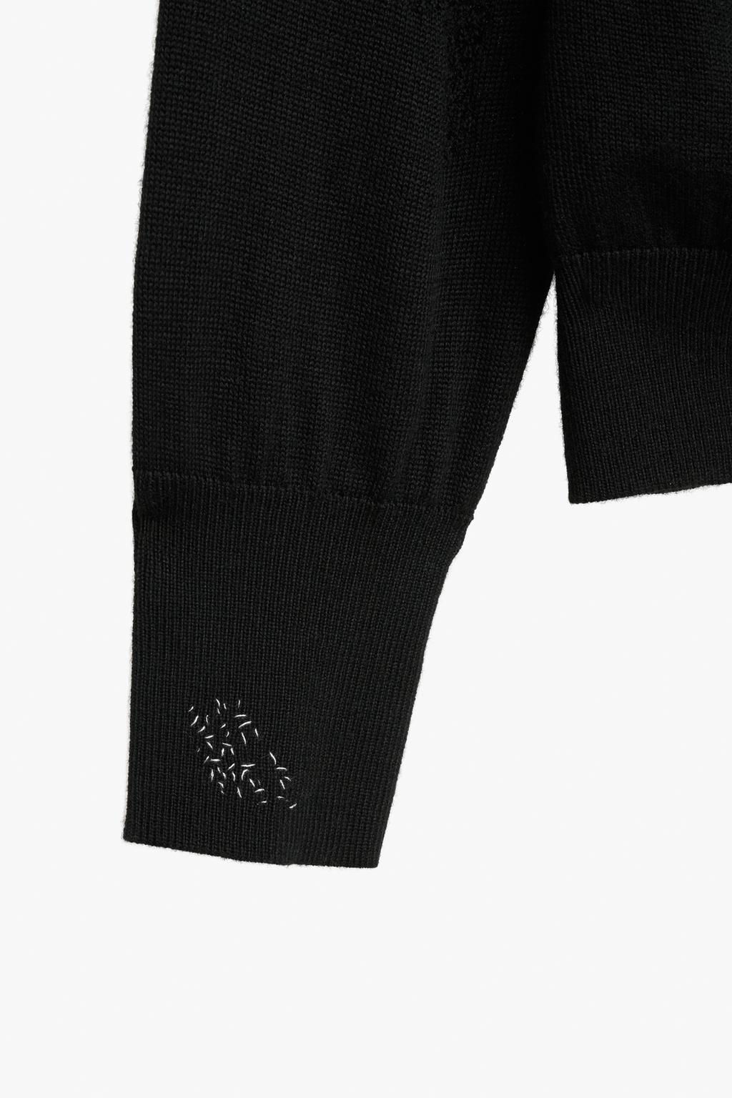 PATCHWORK TOPSTITCH CARDIGAN X STEFANO PILATI - Zara фото 5