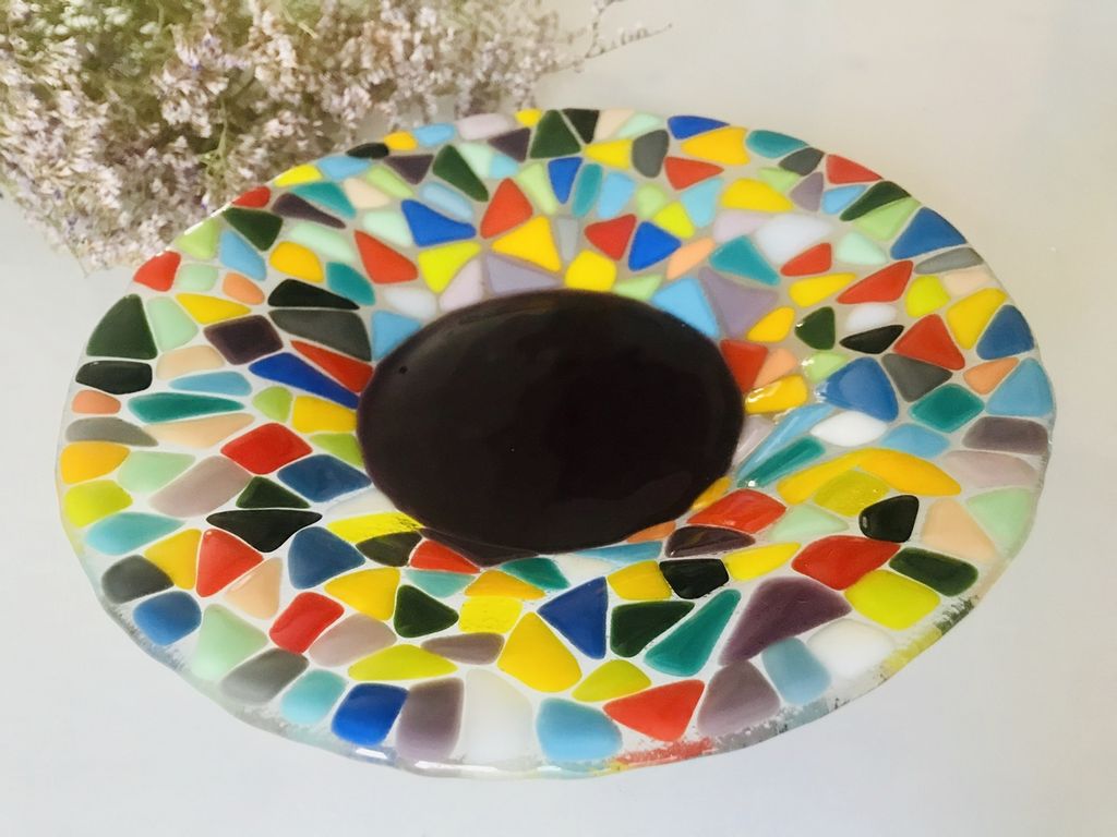 Тарелка Радужная - Стрекоза фото 3