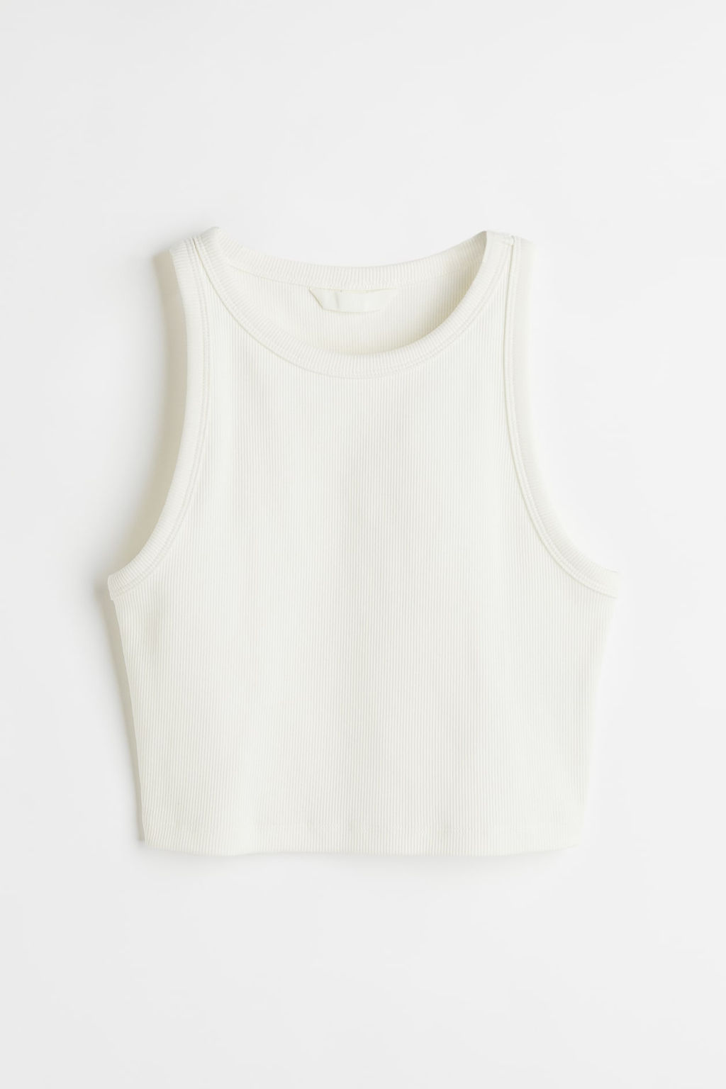 Camiseta cropped sin mangas - H&m фото 3