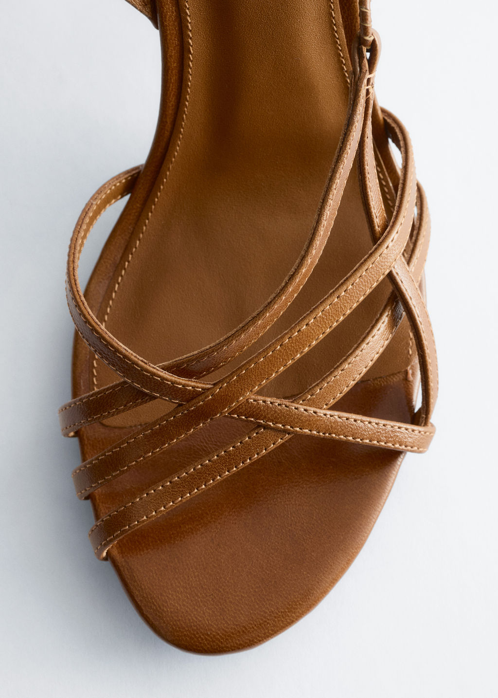 Sandalias de piel con anilla - H&m фото 6