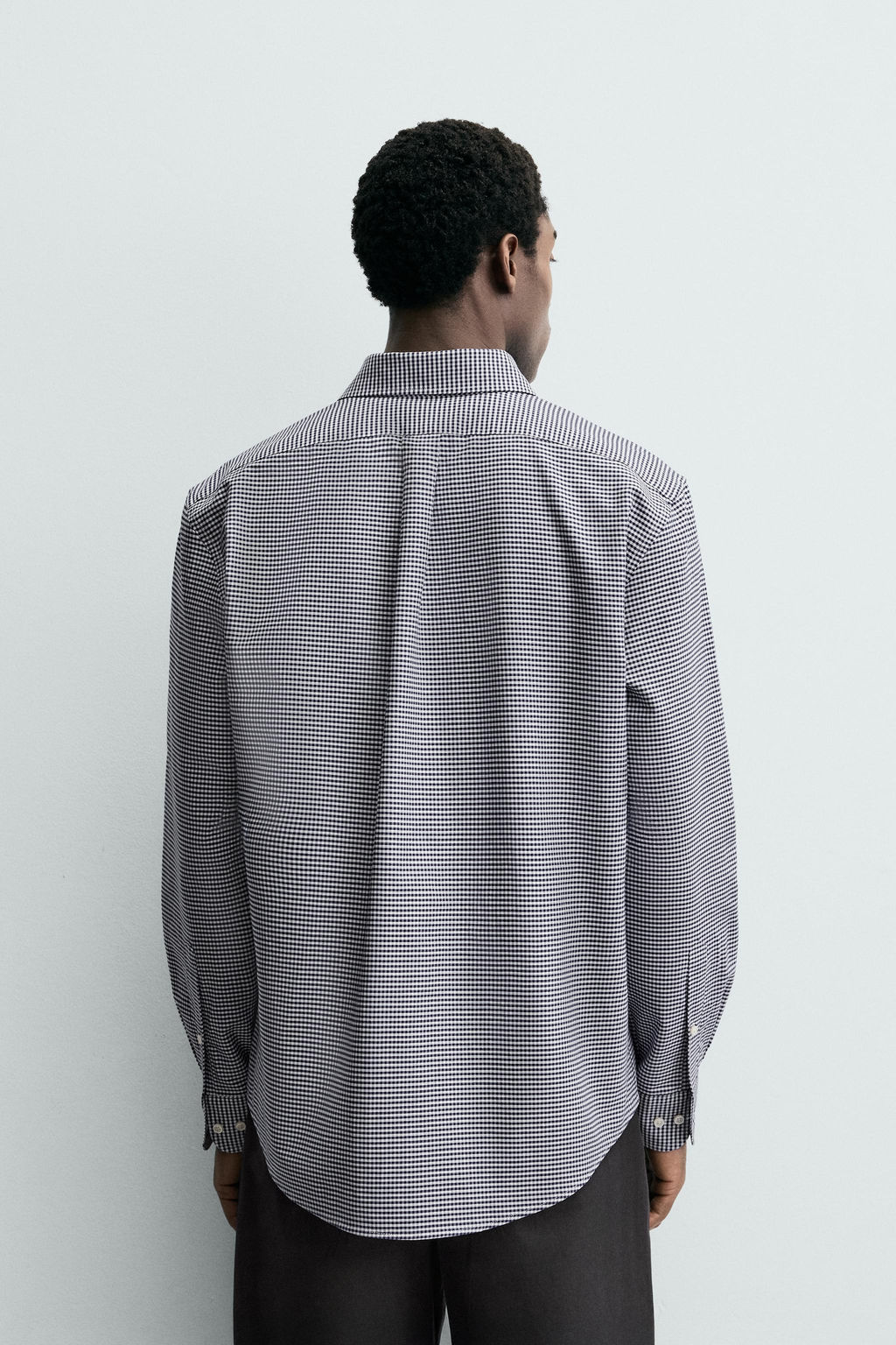 COTTON CHECKS SHIRT - Zara фото 13