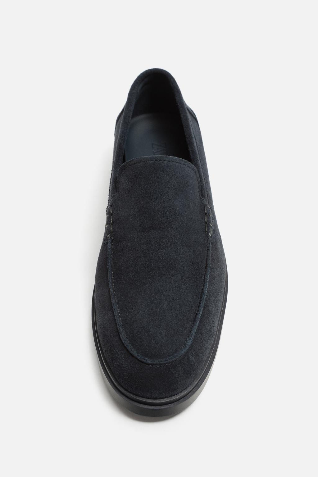 CASUAL LEATHER LOAFERS - Zara фото 15