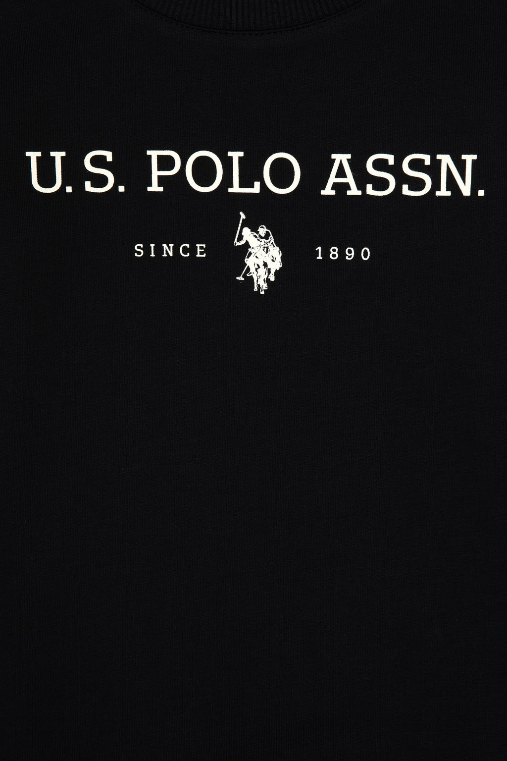 Erkek Гocuk Siyah Bisiklet Yaka Sweatshirt - U.s. polo assn фото 7