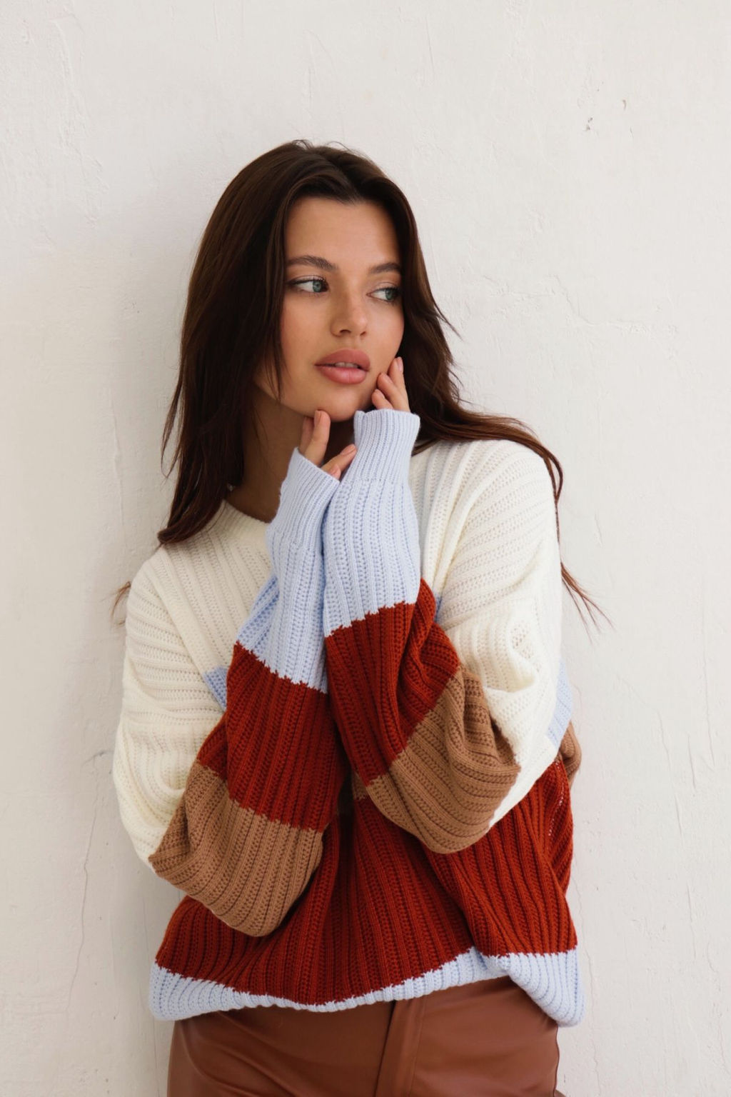 9929 Джемпер голубой - Martichelli фото 7