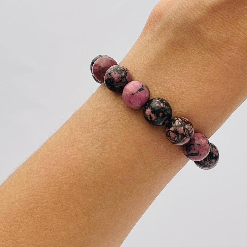 Браслет из Родонита 19,5 см