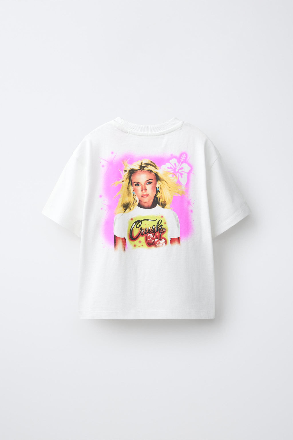 CAMISETA ZARA LARSSON  / Blanco