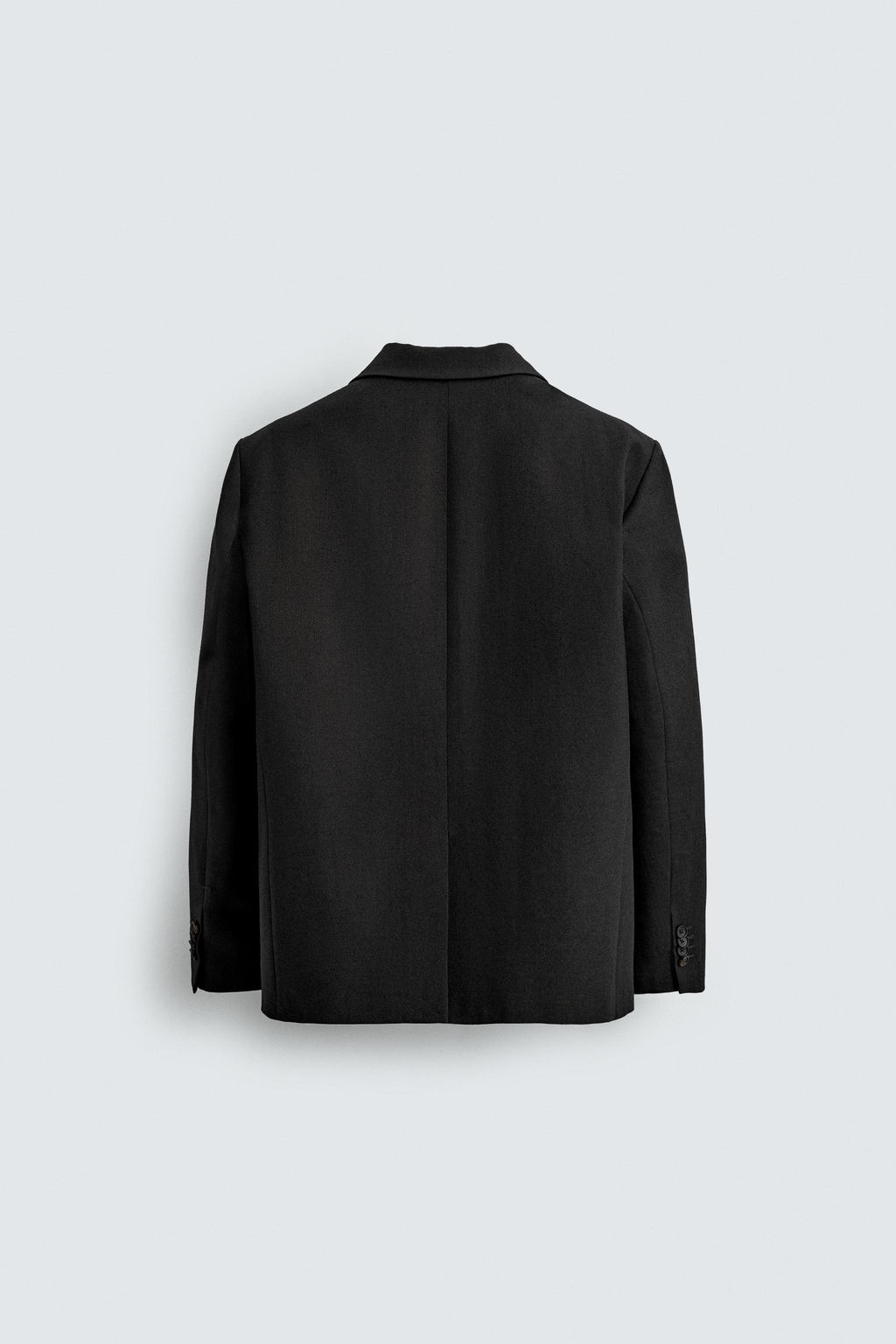 DOUBLE-BREASTED 100% WOOL SUIT BLAZER - Zara фото 7
