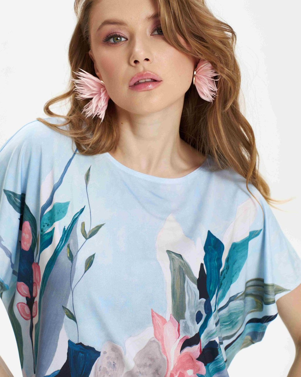 авторская вискозная футболка- кимоно - Sahar art lab фото 2