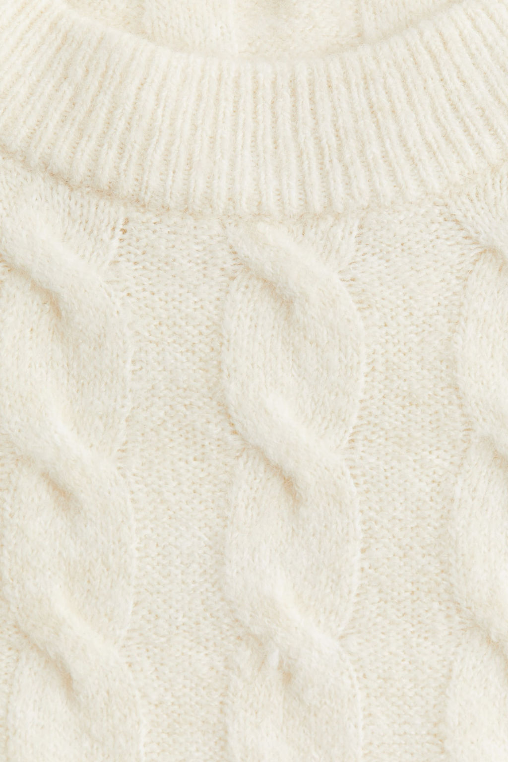 MAMA Jersey en punto trenzado - H&m фото 7