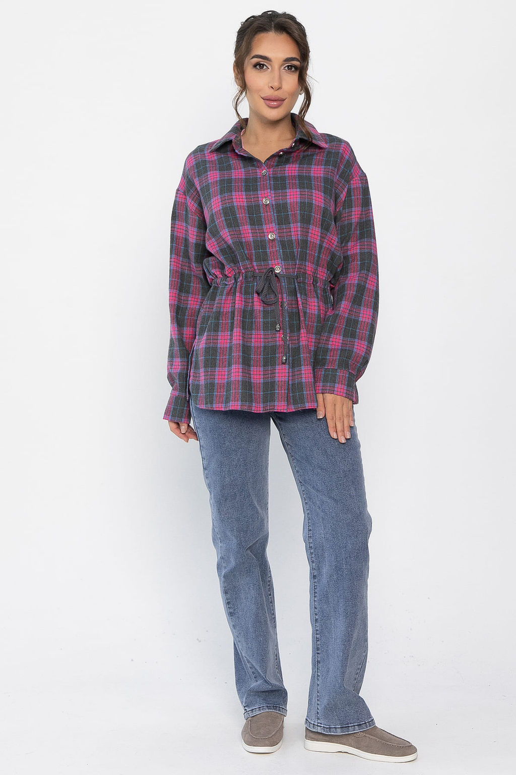 Рубашка хлопковая Джанет - Lt collection фото 33