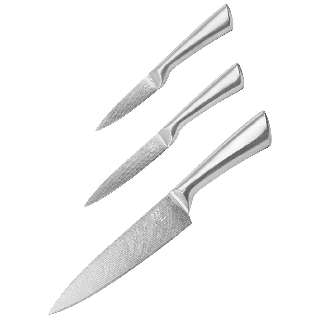 Набор ножей 3 предмета "Серебро"