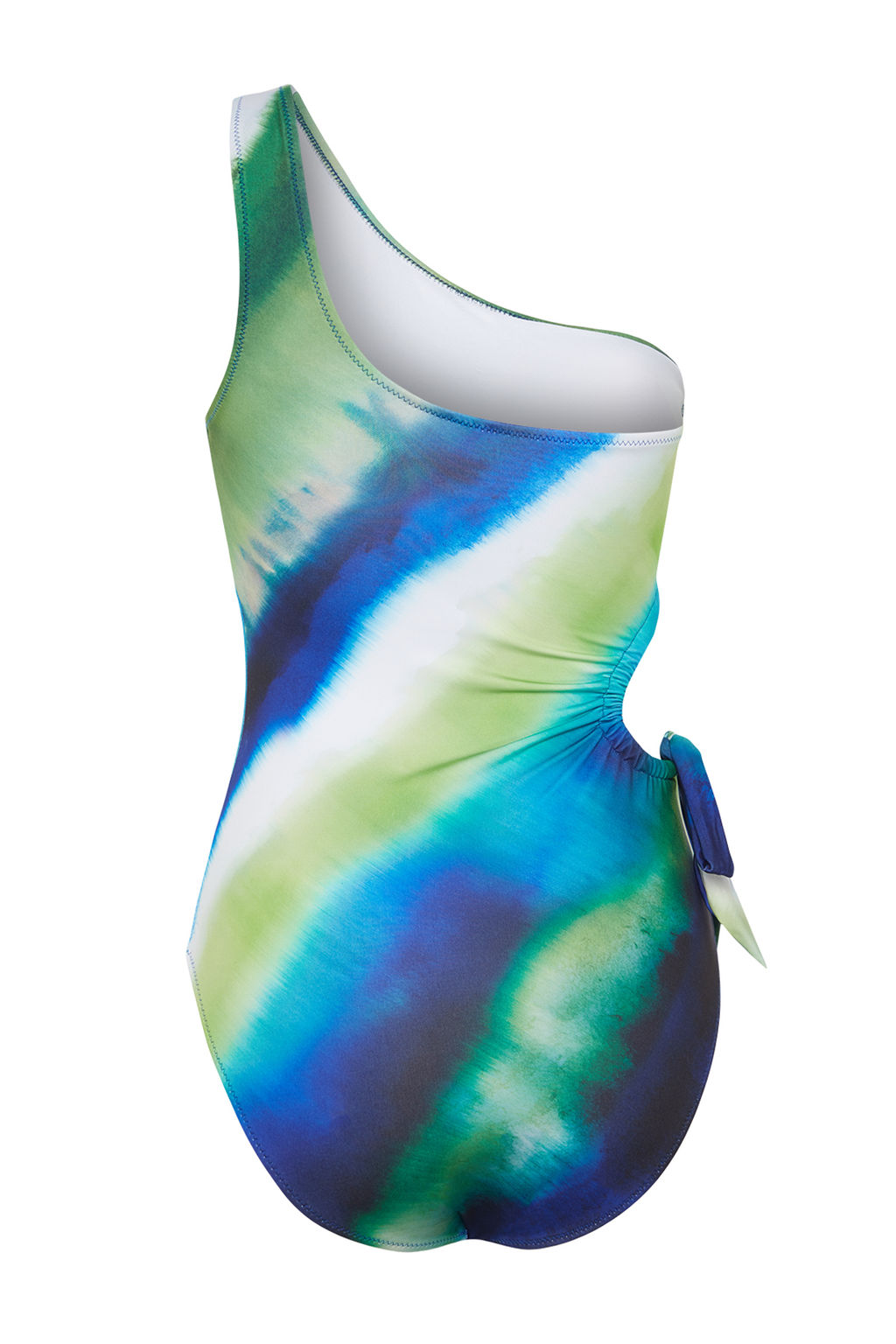 TRENDYOLMILLA Cizgili Tek Omuz Baglamal? High Leg Regular Mayo TBESS24MA00145 фото 10