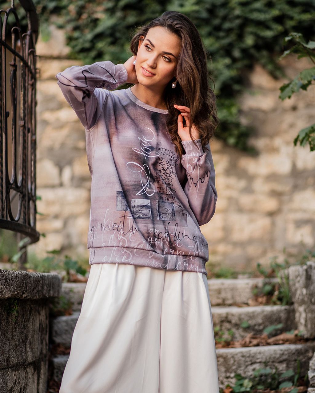 Свитшот с полной запечаткой PSW037, джемпер - Sahar art lab фото 3