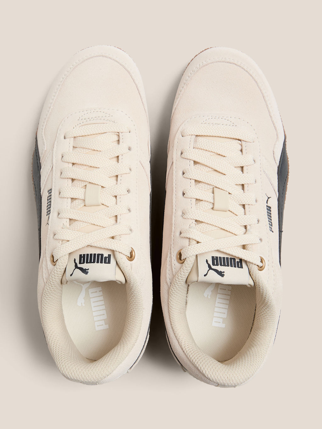 Женские кроссовки PUMA BELLA DONNA SD Артикул 4589041, светло-бежевый