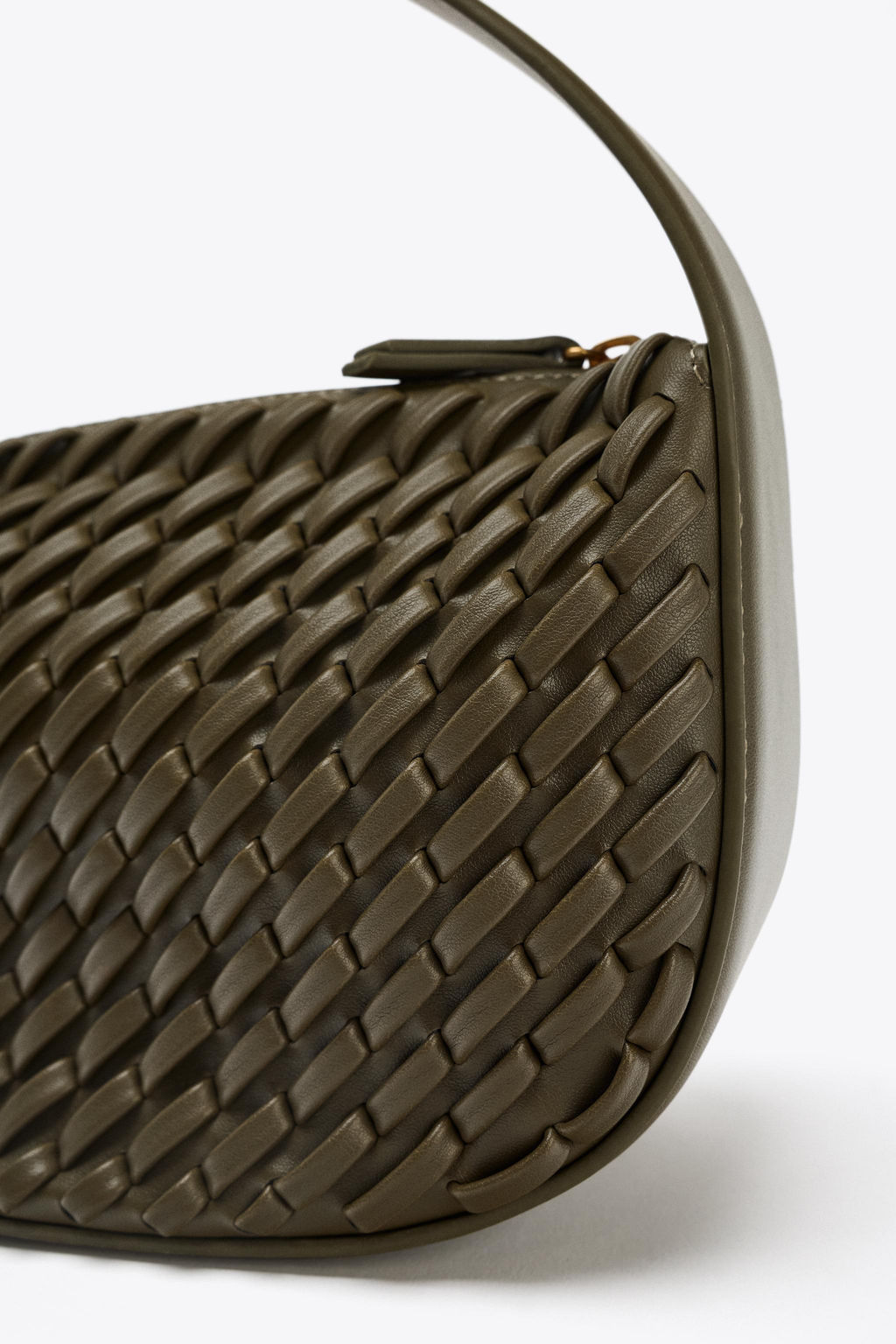 WOVEN-EFFECT HANDBAG - Zara фото 5