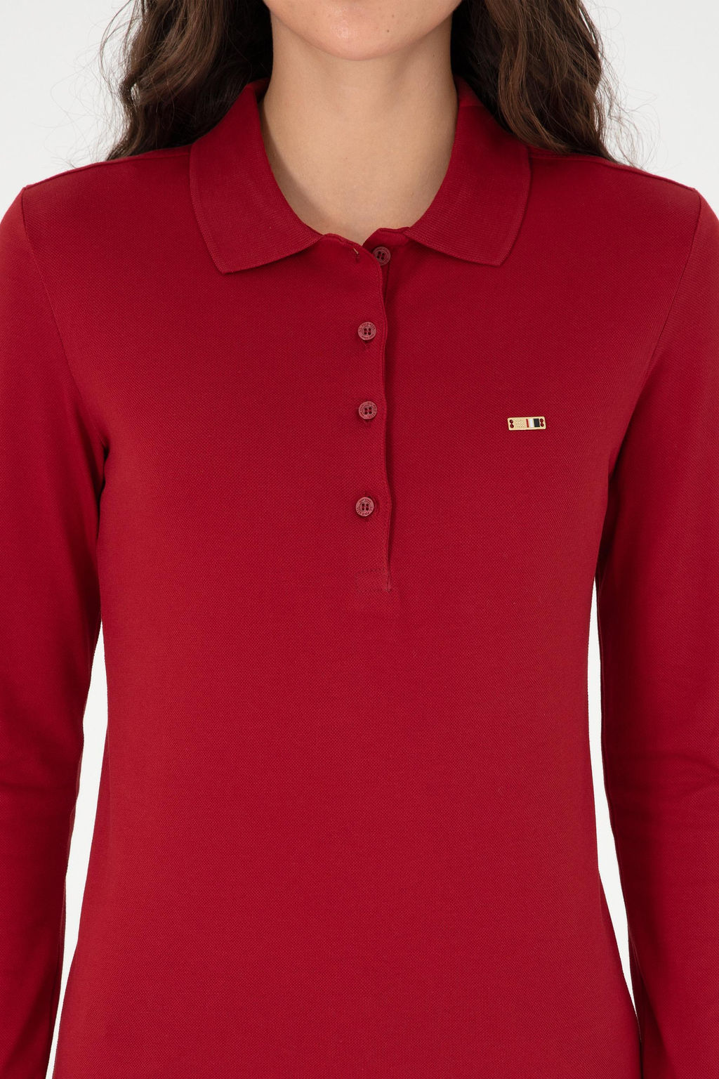 Женский красный базовый свитшот Неожиданная скидка в корзине - U.s. polo assn фото 6