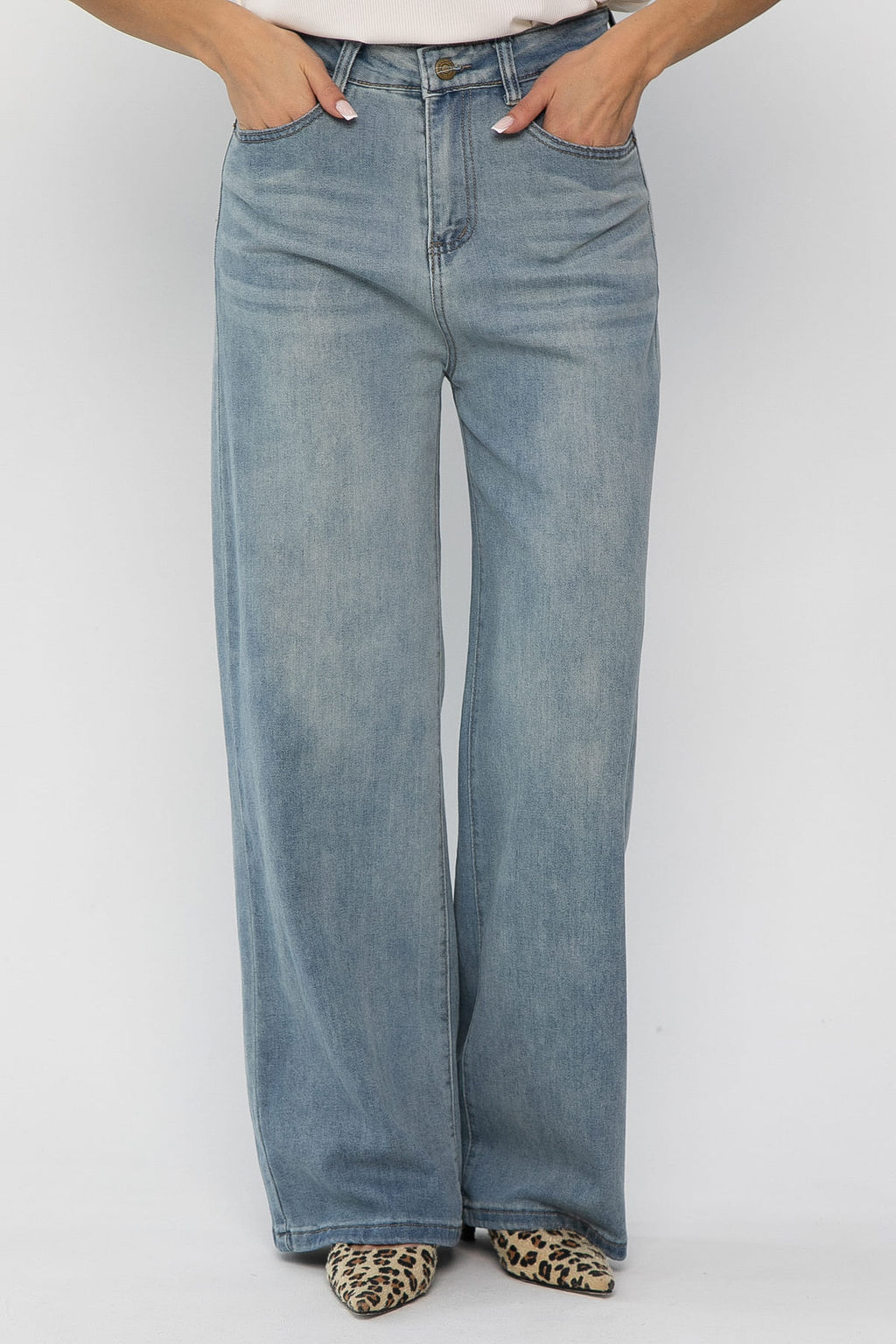 Джинсы Фаби НЬЮ (сине-голубые) Б13806-4М - Lt collection фото 7