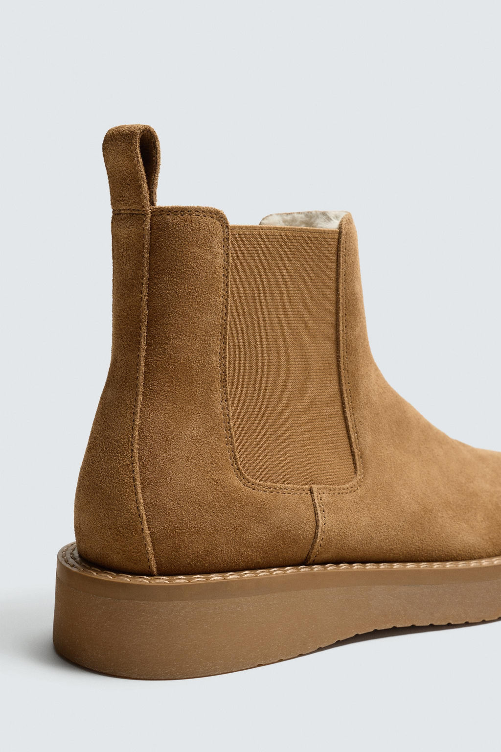 LEATHER CHELSEA BOOTS - Zara фото 6