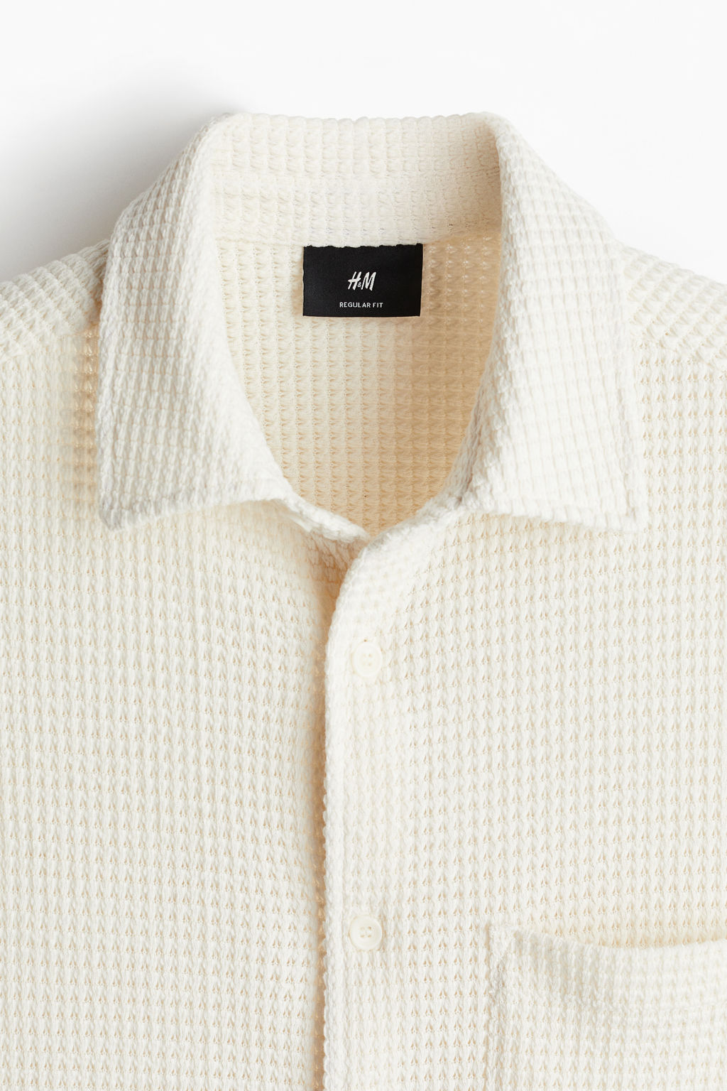 Camisa gofrada Regular Fit - H&m фото 3