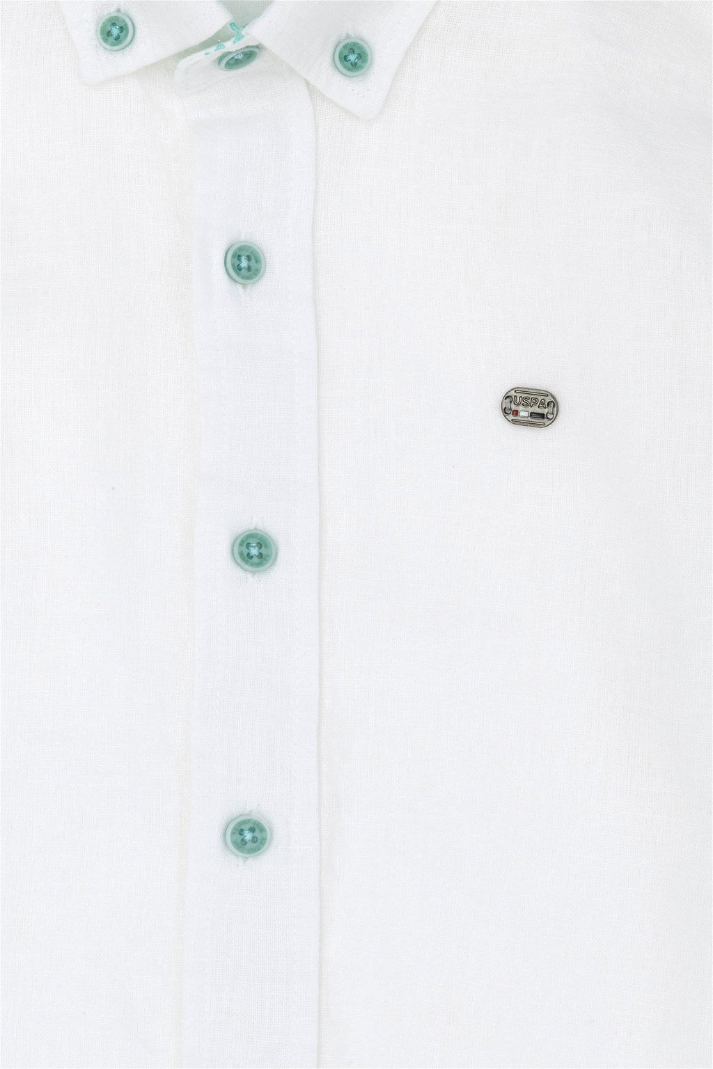 Мятная рубашка с длинным рукавом для мальчика - U.s. polo assn фото 4