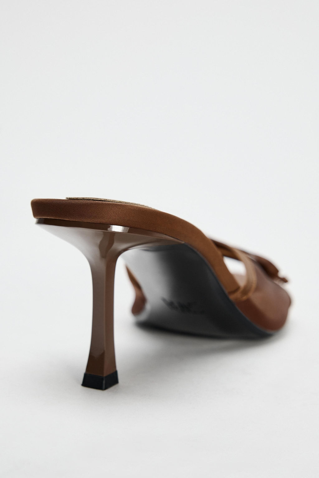 MESH SANDALS WITH BOW - Zara фото 13