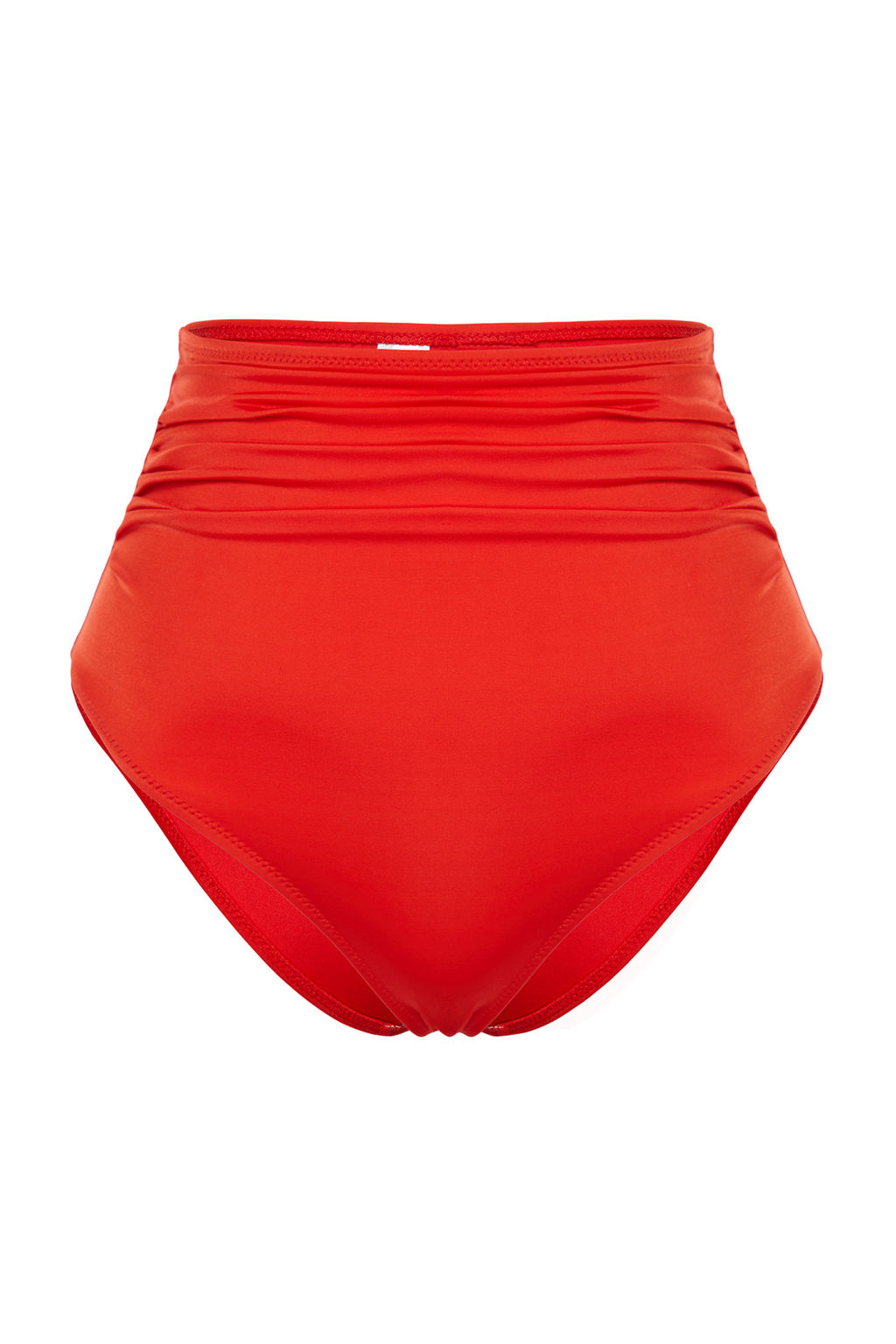 K?rm?z? Toparlay?c? Yuksek Bel Hipster Core Bikini Alt? TBESS20BA0018