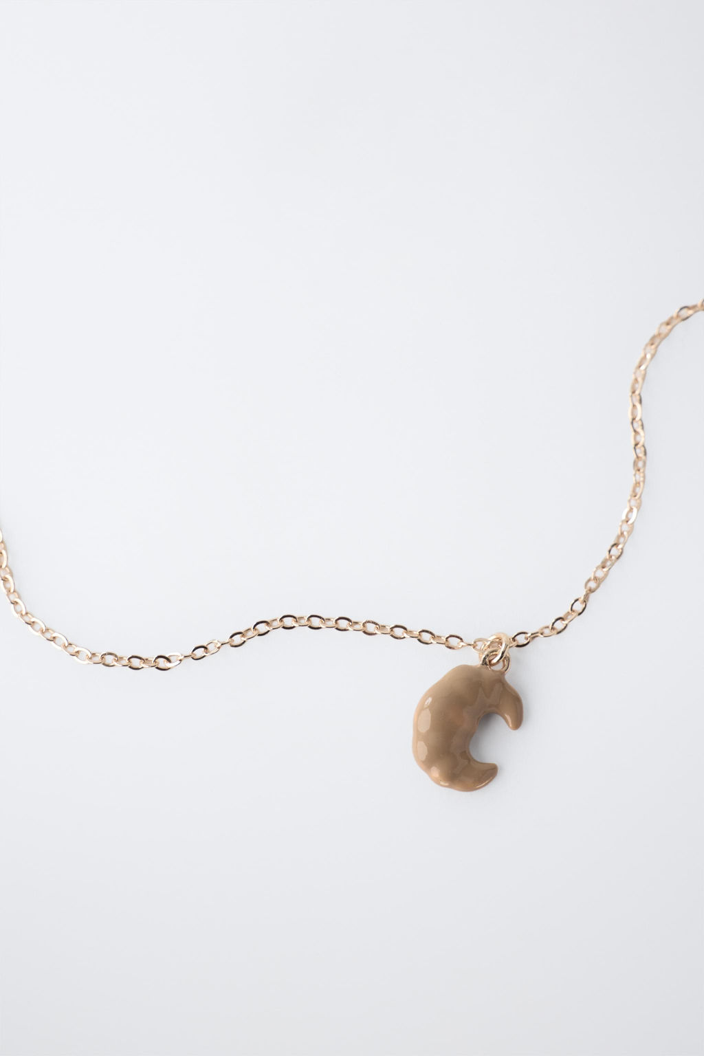 PACK OF TWO CROISSANT PENDANT NECKLACES - Zara фото 6