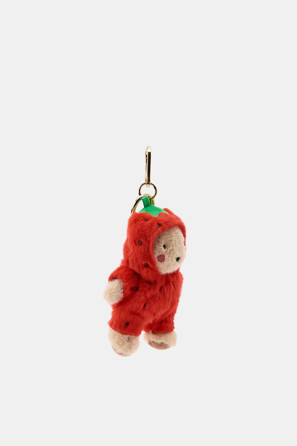 STRAWBERRY BEAR CHARM KEY RING - Zara фото 3
