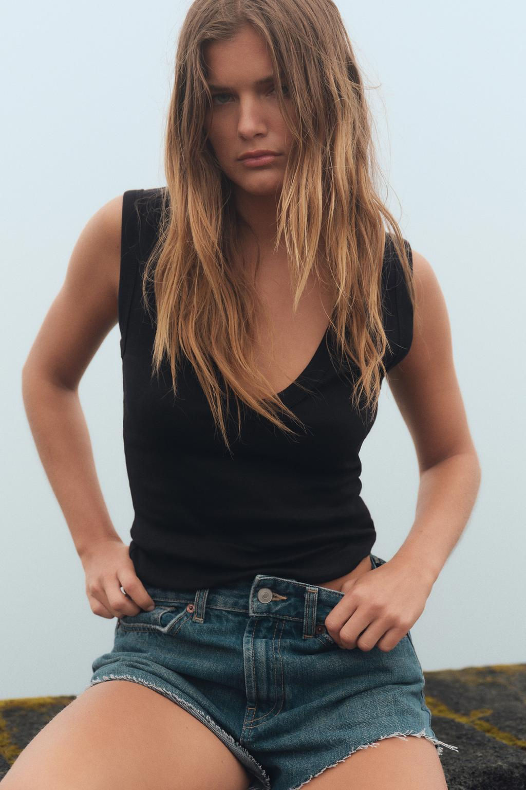 V-NECK TOP - Zara фото 46