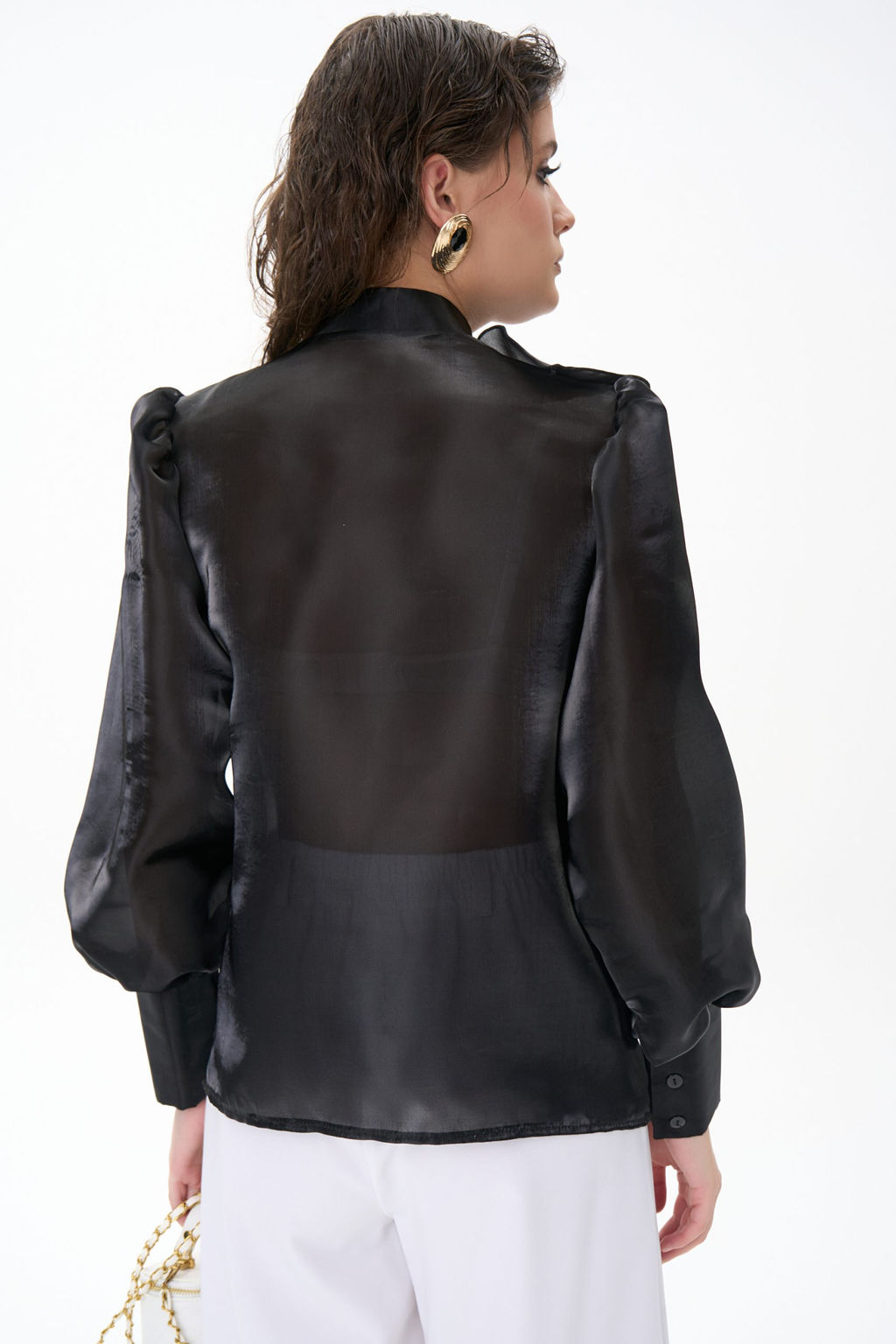 Рубашка Алиша (черный) - Эльза фото 20