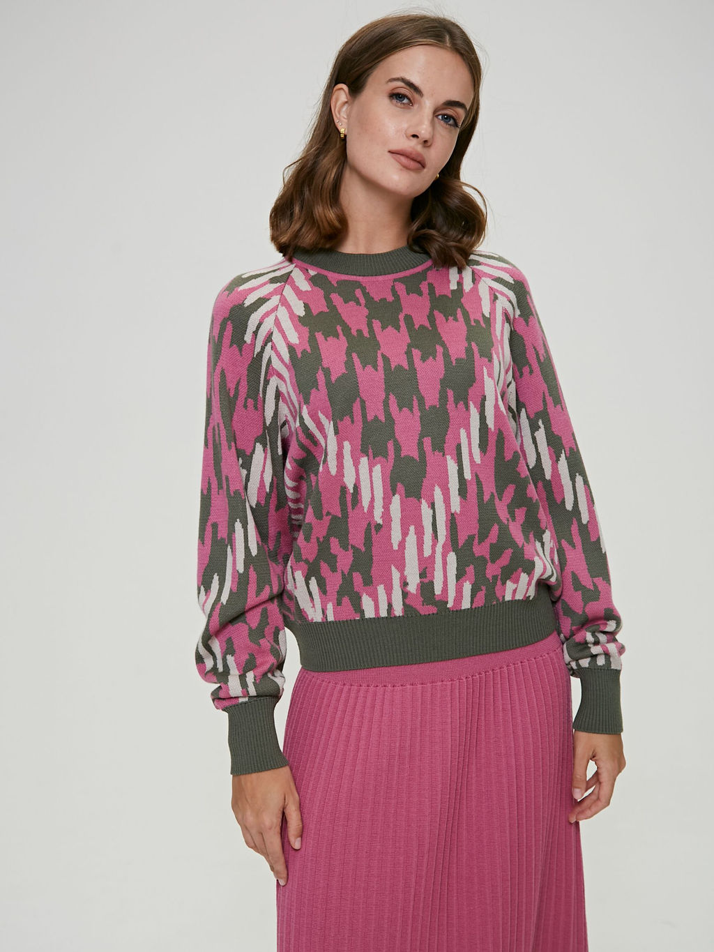 Джемпер 211.070242/полынь - Seven senses фото 35