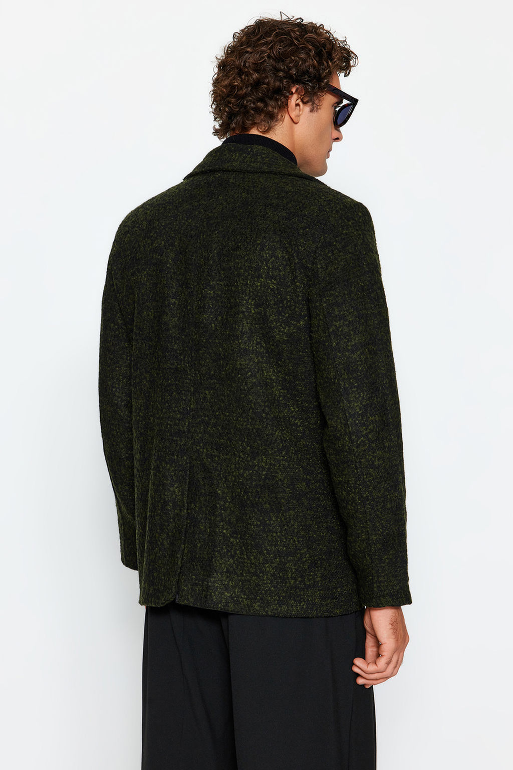 TRENDYOL MAN Haki Regular Fit Kruvaze K?sl?k Kase Kaban TMNAW21KB0027 - Trendyolmilla фото 6