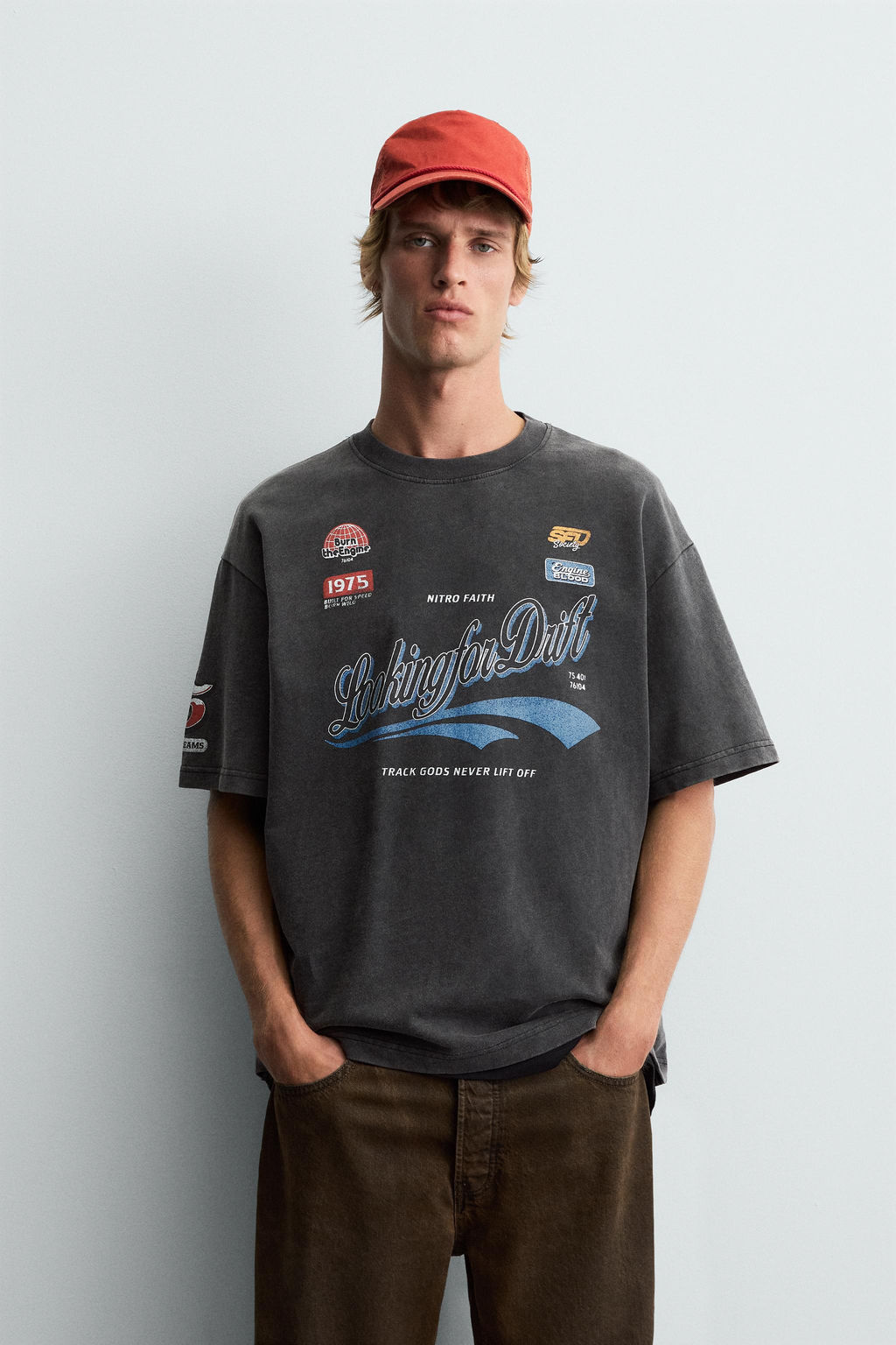 GRAPHIC LOGO T-SHIRT - Zara фото 2