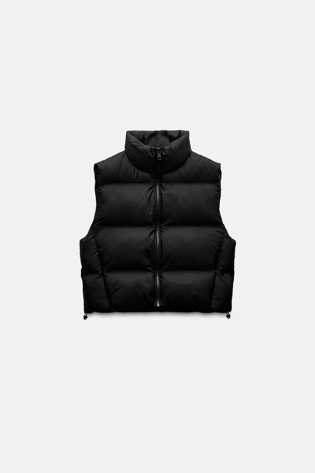WATER-REPELLENT WINDPROOF PUFFER GILET - Zara фото 3