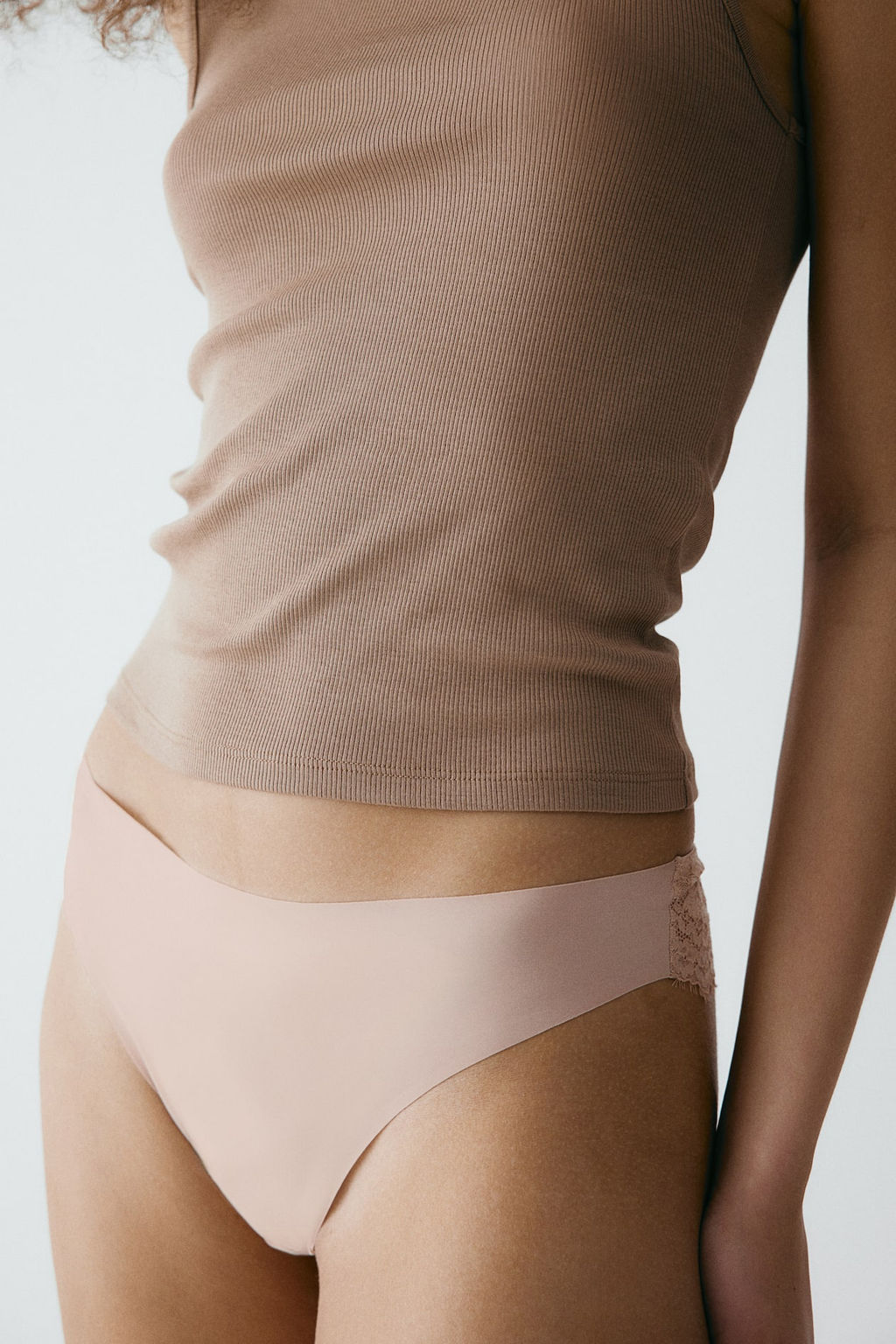 Pack de 3 bragas Brazilian efecto invisible - H&m фото 2