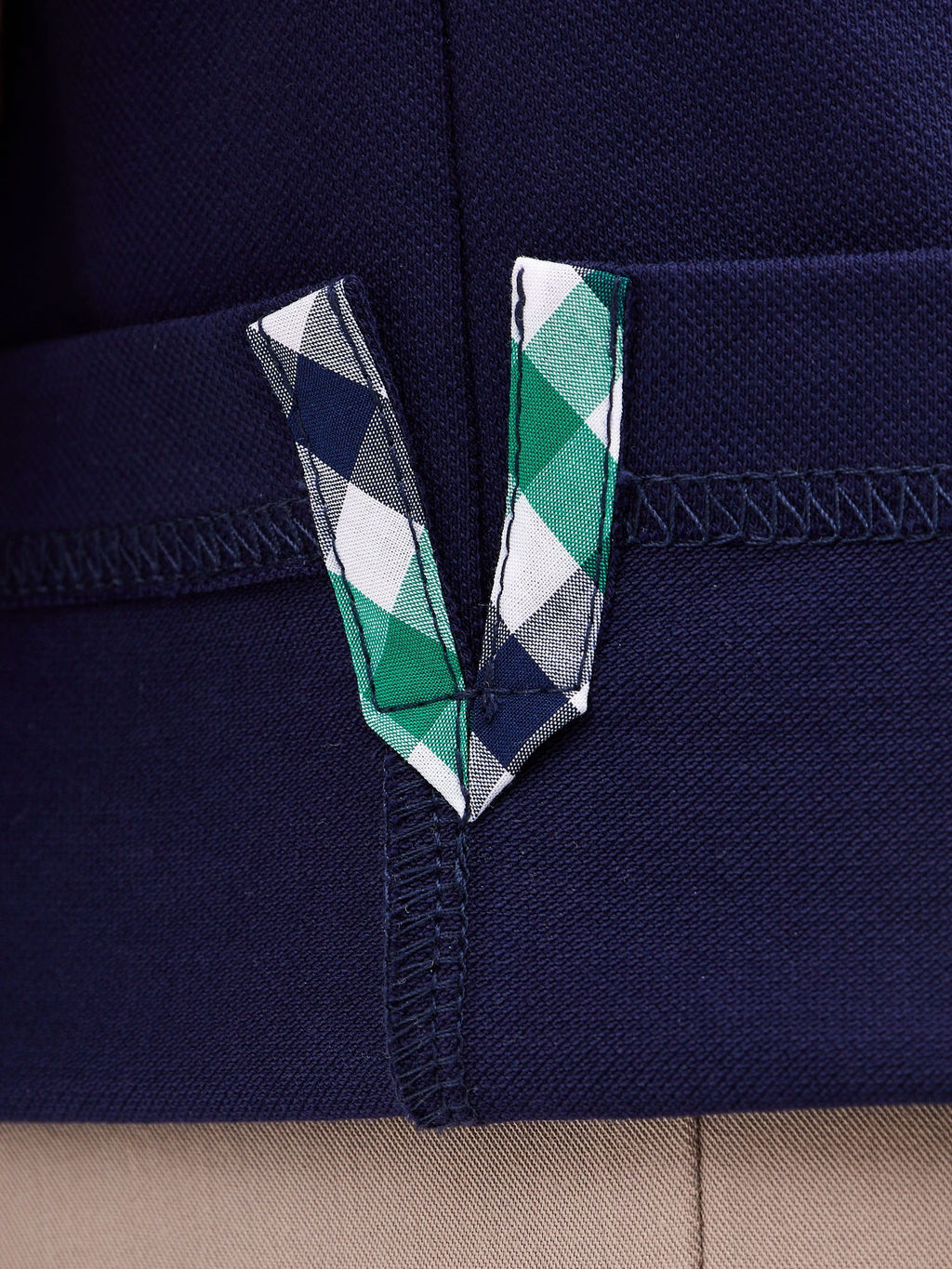 Джемпер мужской с воротником поло короткий рукав GREG G144-PO124T-SA5105 (синий) фото 6