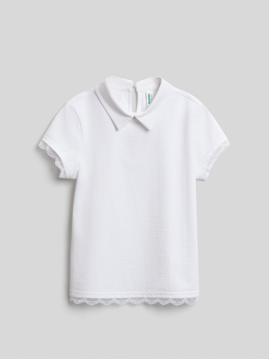 ACOOLA / Блузка детская для девочек Gvinevra белый  фото 3