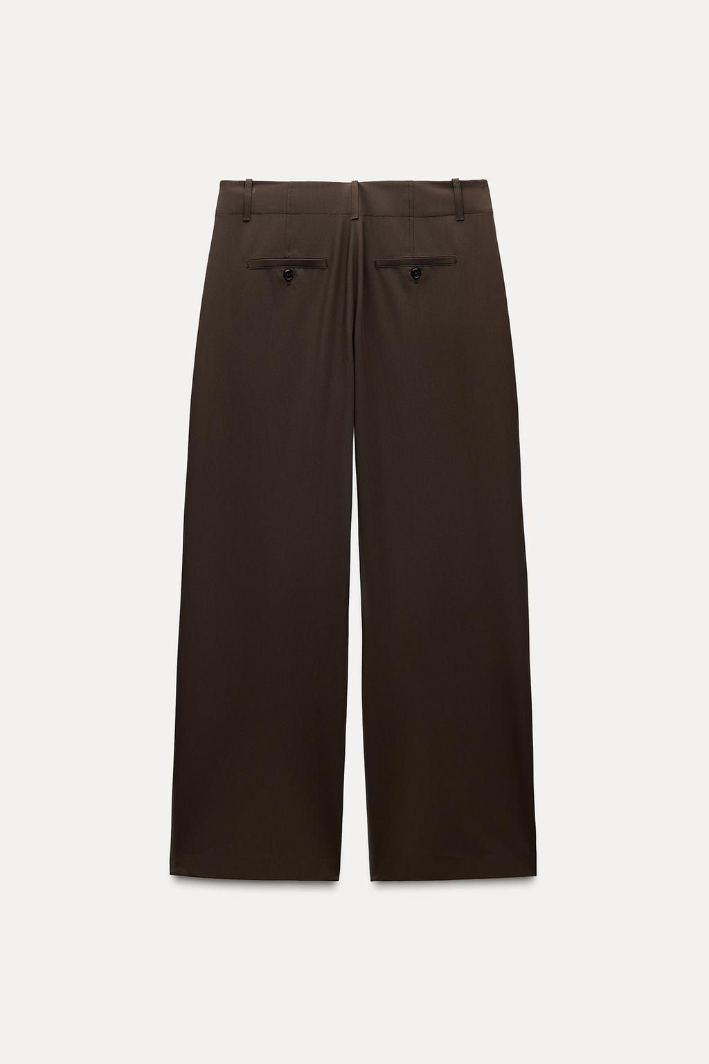 ZW COLLECTION STRAIGHT-FIT TROUSERS - Zara фото 27