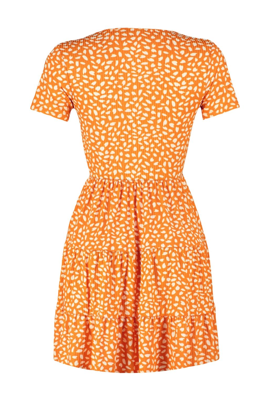 Yesil Bask?l? Kruvaze Yaka Mini Esnek Orme Elbise TWOSS21EL0241 - Trendyolmilla фото 18