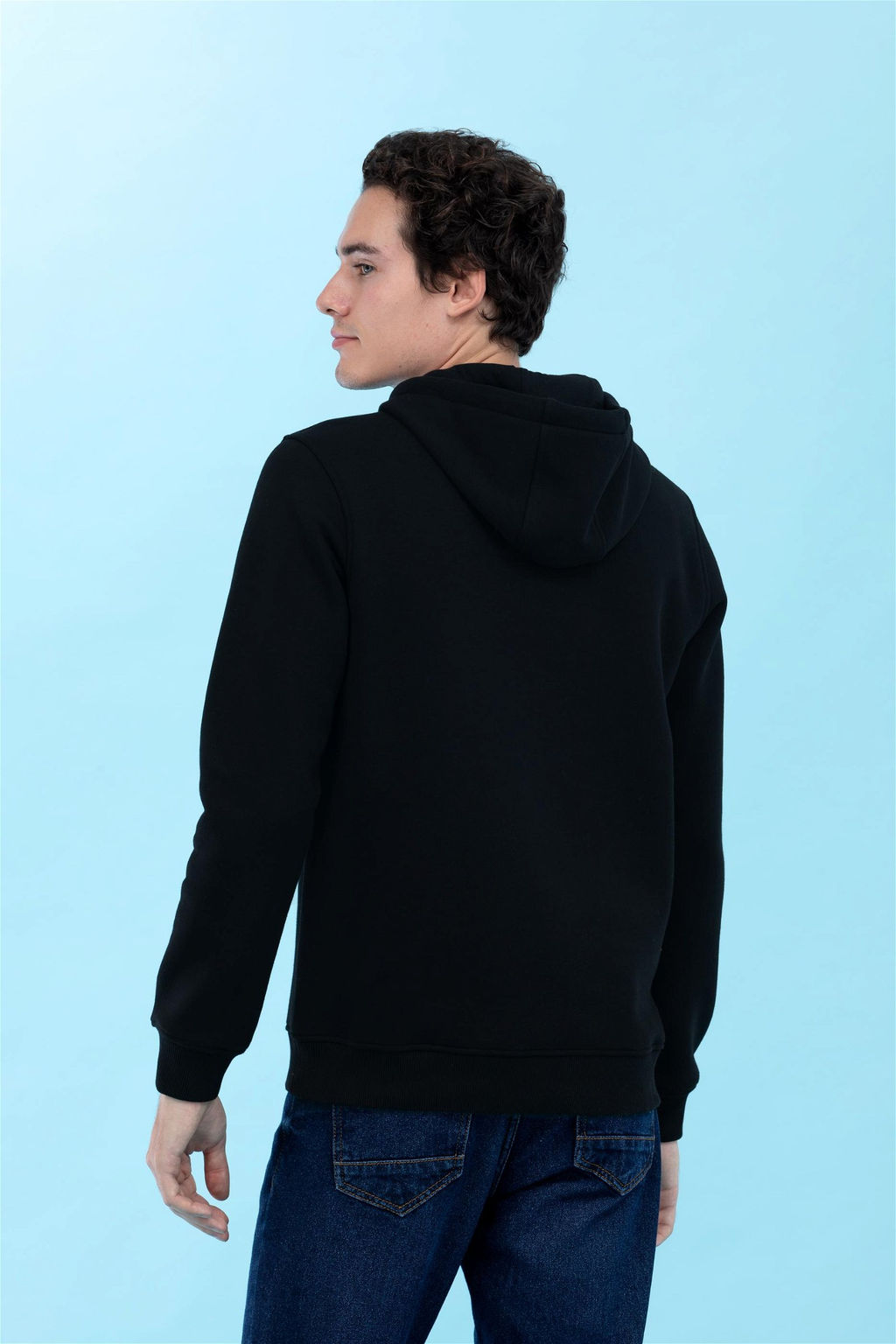 U. S. Polo Assn Базовый черный свитшот с капюшоном (унисекс) - U.s. polo assn фото 8